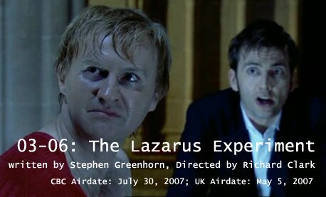 TARDIS File 03-06: The Lazarus Experiment
